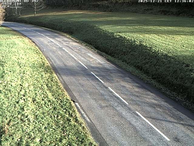 Webcam à Allarmont dans les Vosges, sur la RD392