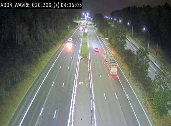Webcam @ Wavre-sud KP 19.6, A4/E411