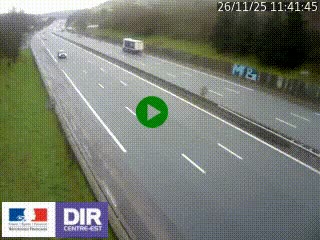 Webcam routière à Saint-Etienne-Terrenoire sur la RN88 avant la jonction entre l'A72 et le Boulevard Périphérique de Saint-Etienne