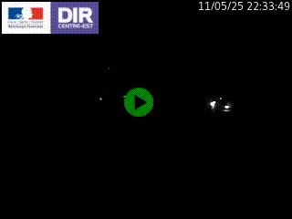 Caméra trafic à Meylan sur la Rocade-Sud de Grenoble en direction d'Aix-en-Provence