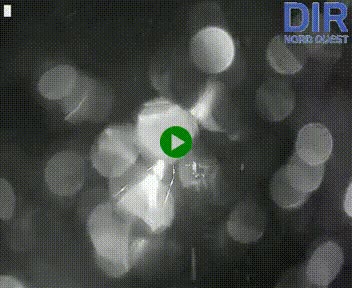 Webcam sur le périphérique de Caen (N814) à l'est de la ville, à Mondeville hauteur de la sortie 2, Presqu'île-Rives de l'Orne, au bout de l'autoroute A13