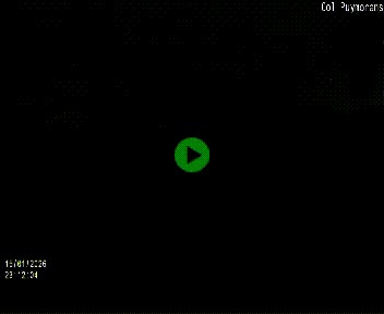 Webcam Col du Puymorens sur N320, en direction de Pas de la Casa (Andorre)