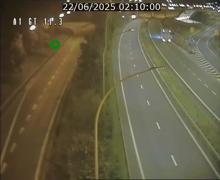 Traffic live webcam Luxembourg Senningerberg - A1 direction Allemagne - BK 11.3
