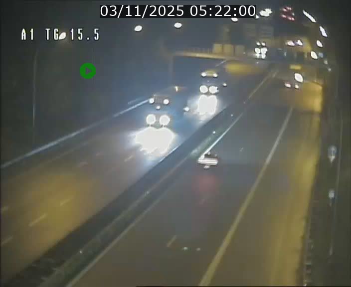 Traffic live webcam Luxembourg Munsbach - A1 direction Luxembourg - BK 15.5