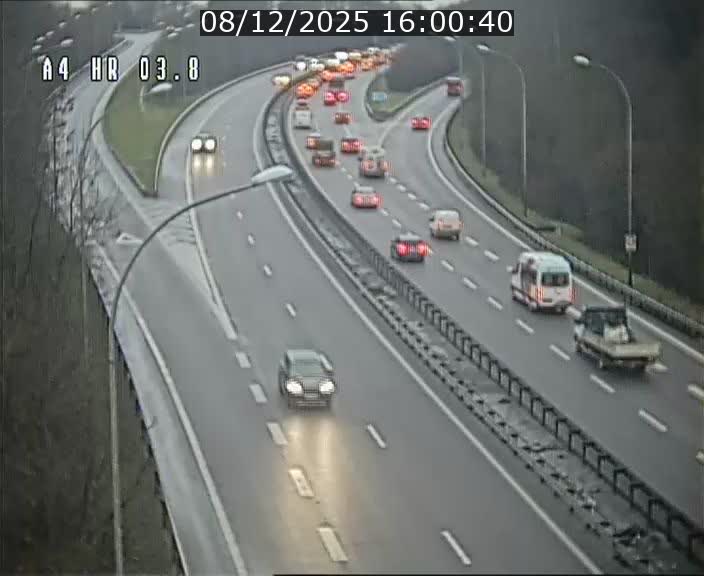 Webcam traffic A4 Luxembourg - BK 3.8 - Leudelange (direction Esch sur Alzette)