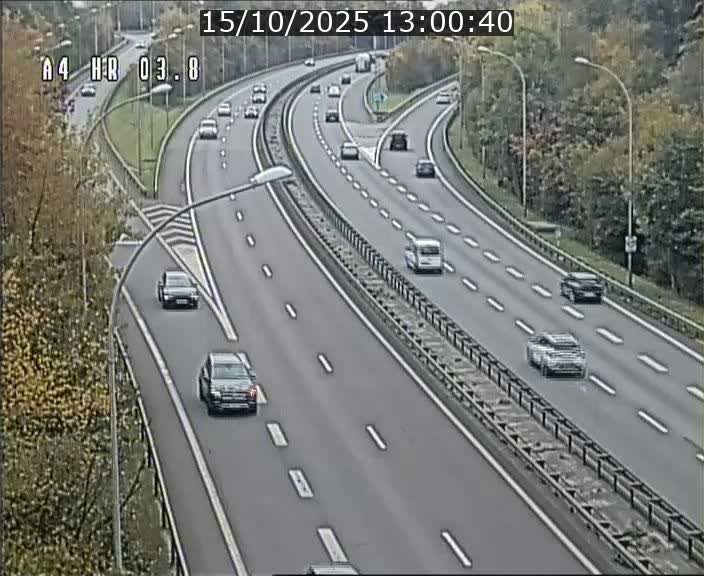 Webcam traffic A4 Luxembourg - BK 3.8 - Leudelange (direction Esch sur Alzette)