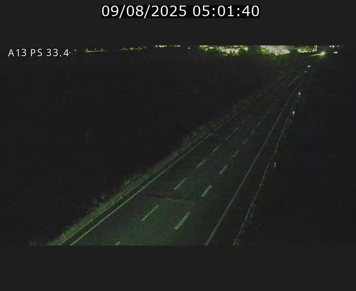 Webcam trafic sur A13 à hauteur de Mondorf-les-Bains en direction d'Altwies