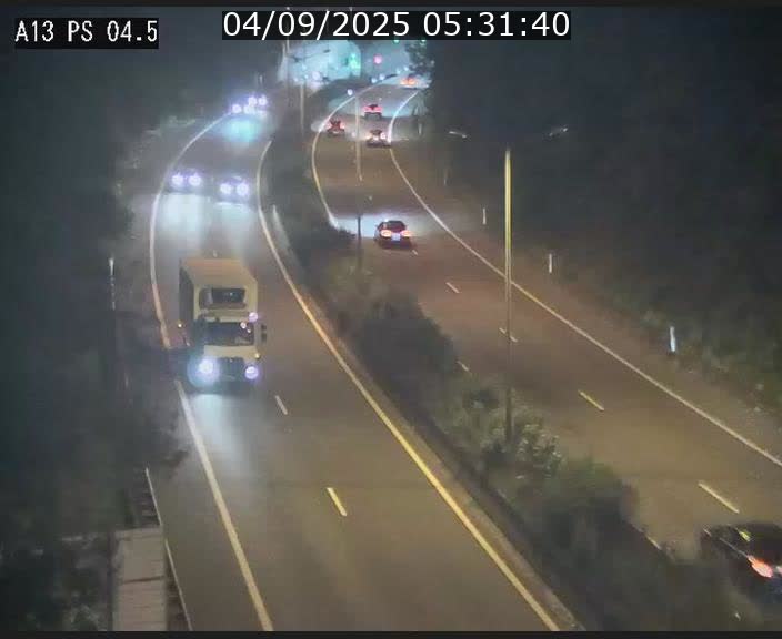 Traffic live webcam Luxembourg Differdange - A13 direction Esch-sur-Alzette - BK 4.5