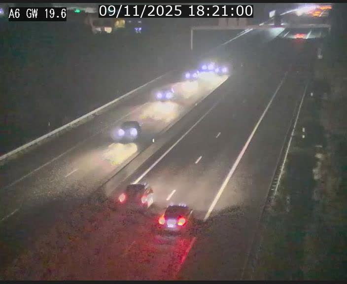 Traffic live webcam Luxembourg - Steinfort - A6 - BK 19.6 - direction Belgique