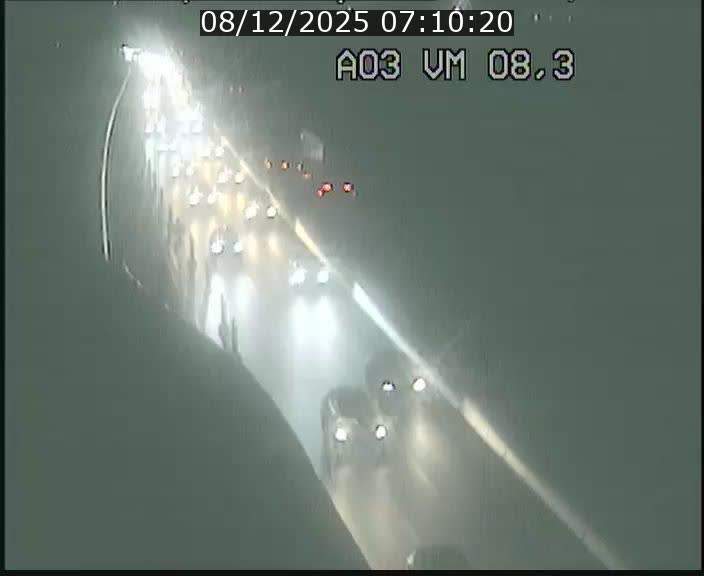 Traffic live webcam Luxembourg Bettembourg - A3 - BK 8.3 - direction France