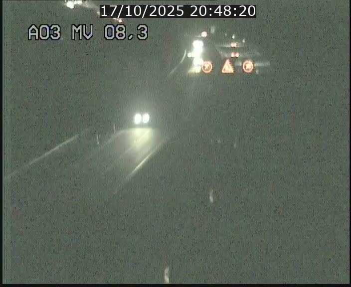 Webcam Autoroute après la Croix de Bettembourg en direction de Luxembourg sur l'A3
