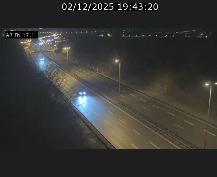 Caméra trafic Luxembourg - A7, Merscherbierg direction Mersch