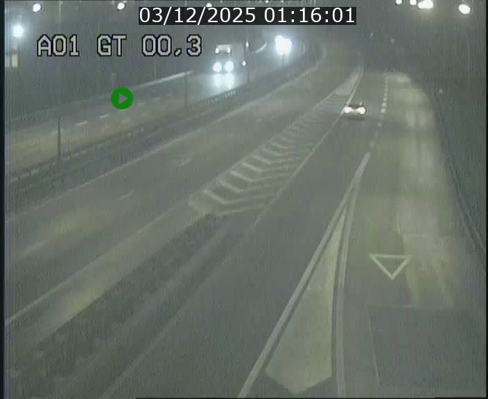 Traffic live webcam Luxembourg Croix de Gasperich - A1 direction Kirchberg - BK 0.3