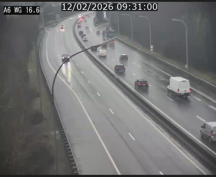 Traffic live webcam Luxembourg Aire de Capellen - A6 - BK 16.6 - direction Luxembourg/France/Allemagne