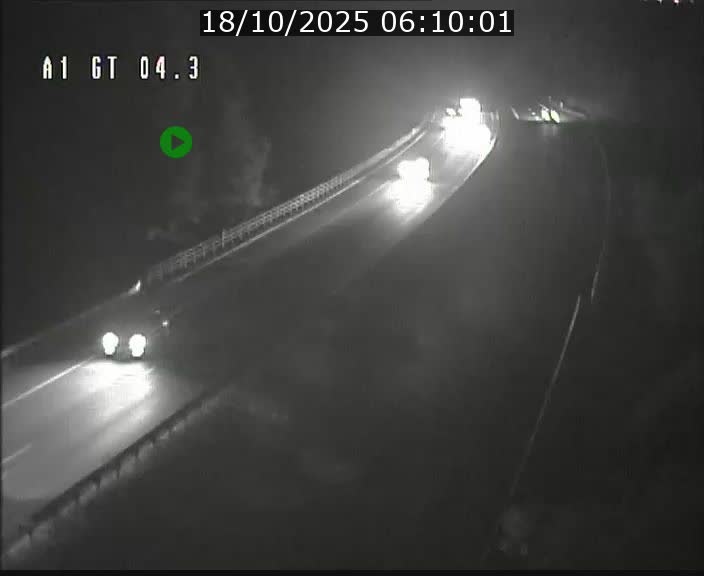 Traffic live webcam Luxembourg Itzig - A1 direction Sandweiler - BK 4.3