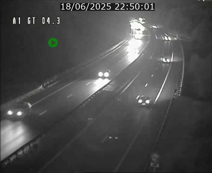 Traffic live webcam Luxembourg Itzig - A1 direction Sandweiler - BK 4.3