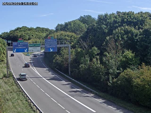 Caméra autoroute France - Biffurcation A31/A33, Laxou direction Nancy