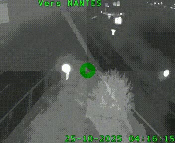 Webcam N147 au nord de Poitiers et à la jonction avec la A10