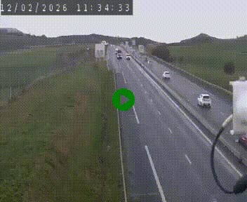 Caméra autoroute A75 à hauteur de Le Crest, en direction de Montpellier