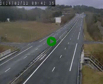 Caméra autoroutière France - A75, Coren, en direction de Montpellier