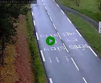 Caméra routière France - N102, au niveau du col de Montmirat à Saint-Etienne-du-Valdonnez à 1039 mètres d'altitude