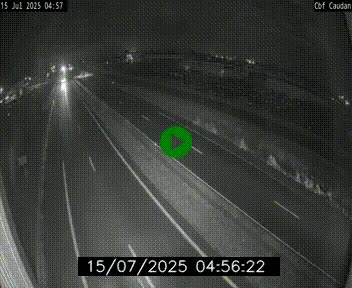 Webcam sur la N165 à hauteur de Caudan, dans le Morbihan.