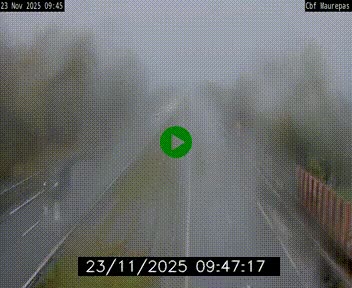 Webcam sur le périphérique de Rennes (N136) à hauteur de Maurepas, au nord de la ville