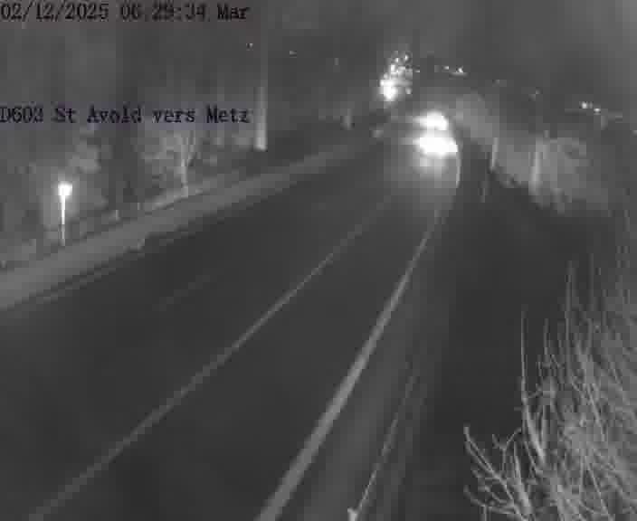 Clone of Webcam sur la D603 située à proximité de Saint-Avold. Vue orientée vers Metz