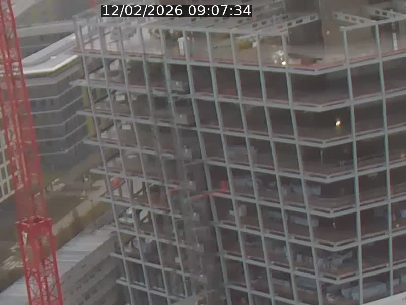 Webcam sur l'avenue John Fitzgerald Kennedy (N51) avec vue orientée vers le Findel