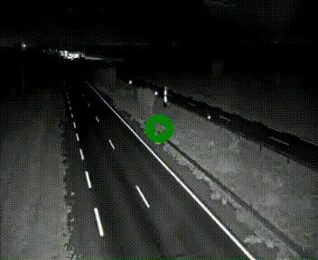 Webcam à hauteur de Vert-en-Drouais sur la N12, en périphérie de Dreux. Vue orientée vers Alençon