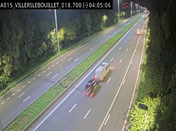 Webcam autoroute Belgique - Villers-le-Bouillet - E42 direction Liège - BK 18.7
