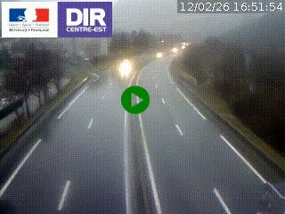 Caméra sur la Nationale 90 (N90) à La Léchère, en direction et à proximité d'Albertville