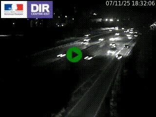 Caméra routière à hauteur de la sortie 15 Chambéry-centre au PK 4,103 en direction d'Albertville