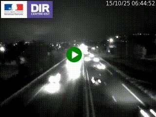 Caméra autoroute à Saint-Etienne (Les Littes) à hauteur du Ikea Saint-Etienne sur l'A72 en direction de Roanne