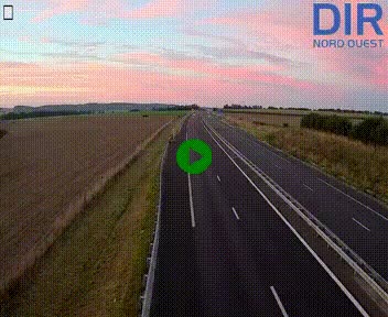 Webcam sur A84 à hauteur de l'échangeur de Poilley avec la N175, au sud d'Avranches