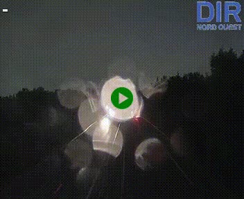 Webcam sur le périphérique de Caen (N814) à l'est de la ville, à Mondeville hauteur de la sortie 2, Presqu'île-Rives de l'Orne, au bout de l'autoroute A13