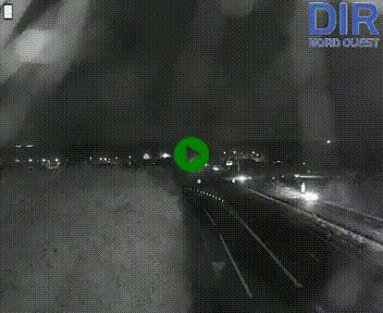 Webcam au début de l'A84 sur le périphérique Ouest de Caen (N814) à hauteur de la sortie 9, Porte de Bretagne
