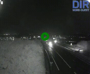 Webcam au début de l'A84 sur le périphérique Ouest de Caen (N814) à hauteur de la sortie 9, Porte de Bretagne