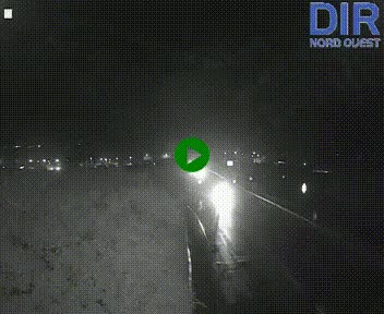 Webcam au début de l'A84 sur le périphérique Ouest de Caen (N814) à hauteur de la sortie 9, Porte de Bretagne