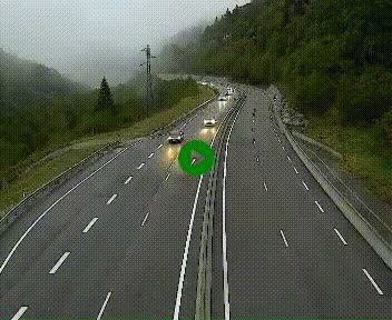 Webcam L'Hospitalet-près-l'Andorre sur N20, en direction d'Andorre