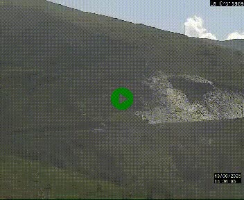 Webcam au carrefour de la croisade, à la jonction entre la N22 et la N320, avant le poste de douane franco-andorrane. Webcam à 1790 mètres d'altitude