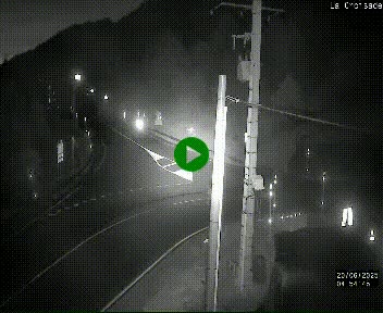 Webcam au carrefour de la croisade, à la jonction entre la N22 et la N320, avant le poste de douane franco-andorrane. Webcam à 1790 mètres d'altitude
