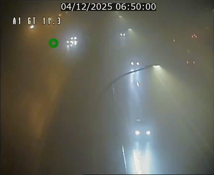 Traffic live webcam Luxembourg Senningerberg - A1 direction Allemagne - BK 11.3