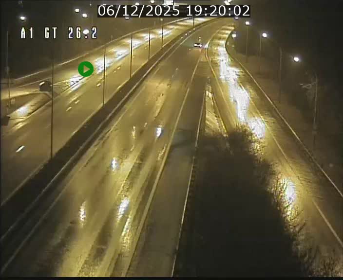 Traffic live webcam Luxembourg Grevenmacher - A1 direction Allemagne - BK 26.2
