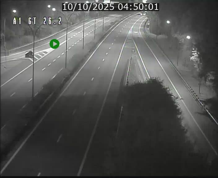Traffic live webcam Luxembourg Grevenmacher - A1 direction Allemagne - BK 26.2