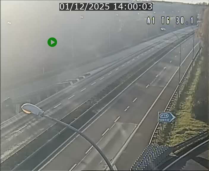 Traffic live webcam Luxembourg Grevenmacher - A1 direction Luxembourg - BK 30.1