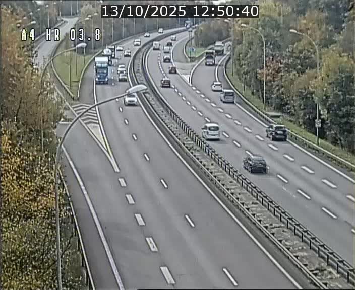 Webcam traffic A4 Luxembourg - BK 3.8 - Leudelange (direction Esch sur Alzette)