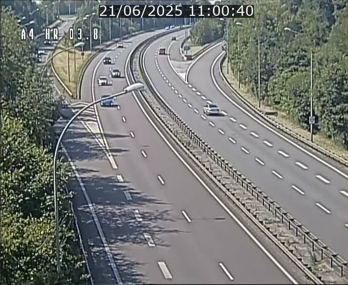 Webcam traffic A4 Luxembourg - BK 3.8 - Leudelange (direction Esch sur Alzette)