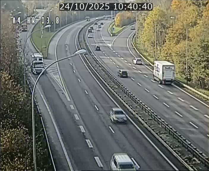 Webcam traffic A4 Luxembourg - BK 3.8 - Leudelange (direction Esch sur Alzette)
