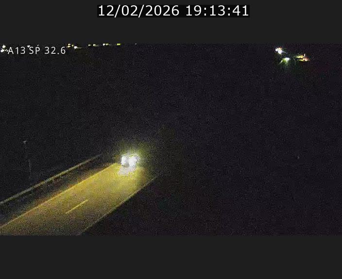 Webcam info trafic A13 à hauteur de Mondorf-les-bains. Vue orientée vers Altwies